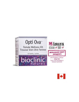Opti Ova™ Female Wellness Kit - Program de fertilitate pentru femei, 30 de pachete Natural Factors