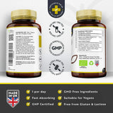 Coamă de leu organică 120 Vcaps. Nutravita