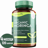 Moringa organică - Bio Moringa 600 mg 120 capsule vegane