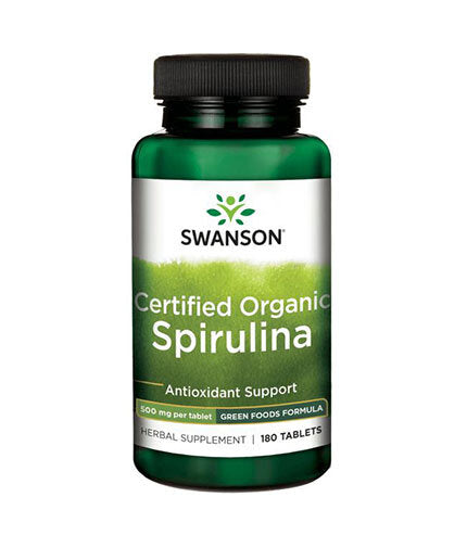 Spirulina organica 500 mg - 180 tablete
