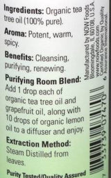 Ulei organic de arbore de ceai - 30 ml