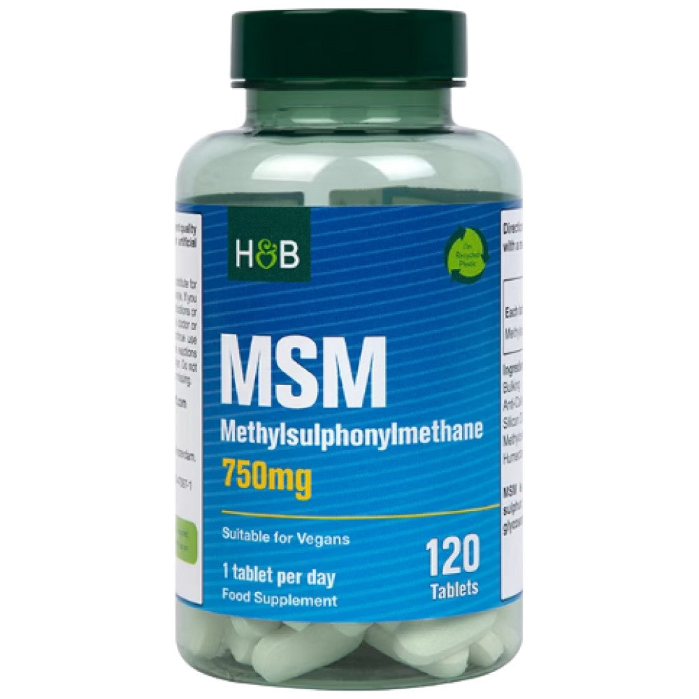 MSM / Metilsulfonilmetan 750 mg - 120 tablete
