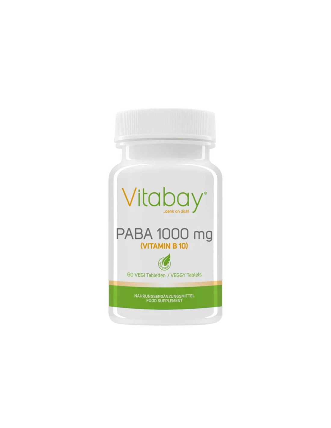 PABA (Vitamina B10) - Acid paraaminobenzoic, 1000 mg x 60 comprimate