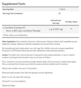 L-carnitină 1000 mg | Carnipure® - 50 tablete