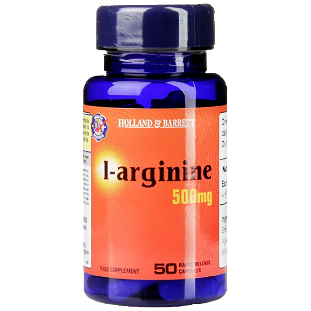 L-Arginina 500 mg - 50 capsule