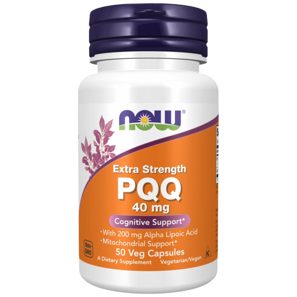 PQQ 40mg Extra Putere | cu Acid Alfa Lipoic 200 mg - 50 capsule