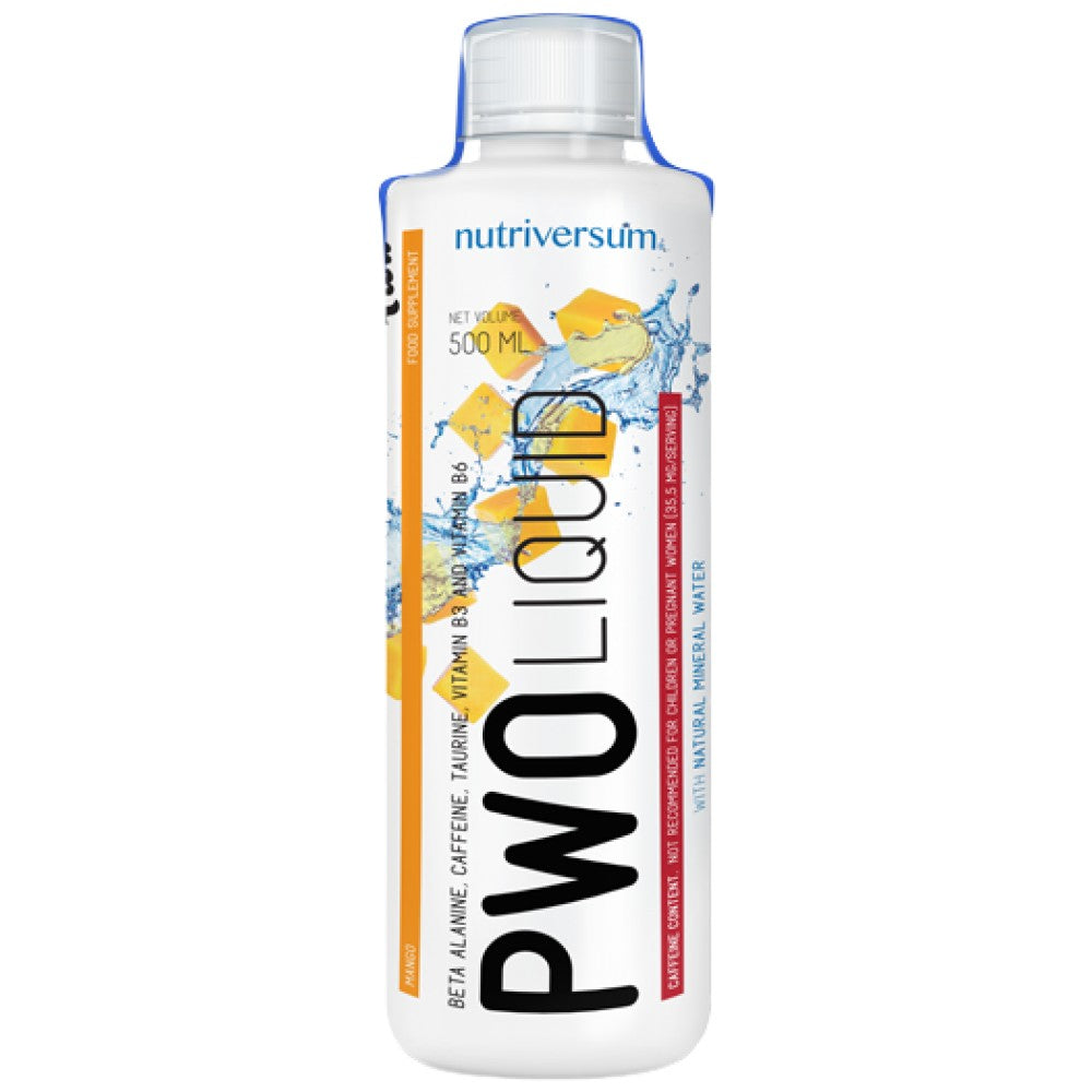 Flux de lichid PWO | Pre-antrenament lichid - 500 ml