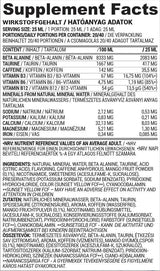 Flux de lichid PWO | Pre-antrenament lichid - 500 ml