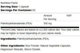 Palmitoiletanolamidă 300 mg - 60 capsule