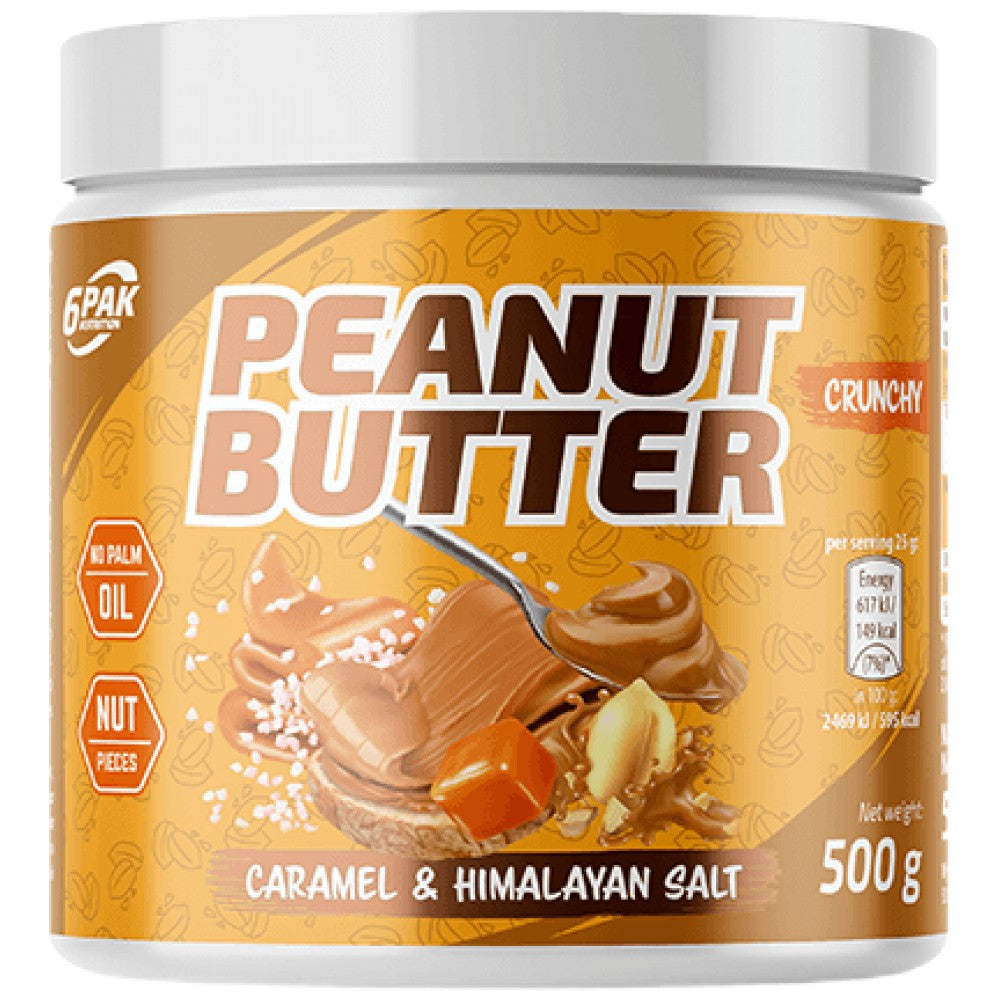 Unt de arahide - Caramel și sare de Himalaya - 500 de grame