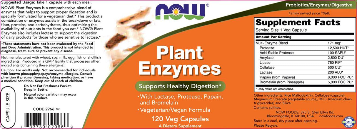 Enzime vegetale - 240 capsule