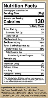 Proteine ​​vegetale | Formula 100% vegana - 630 grame