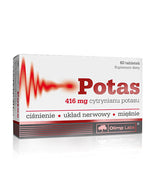 CITRAT DE POTASIU / Potas 416mg. 60 de file. OLIMP