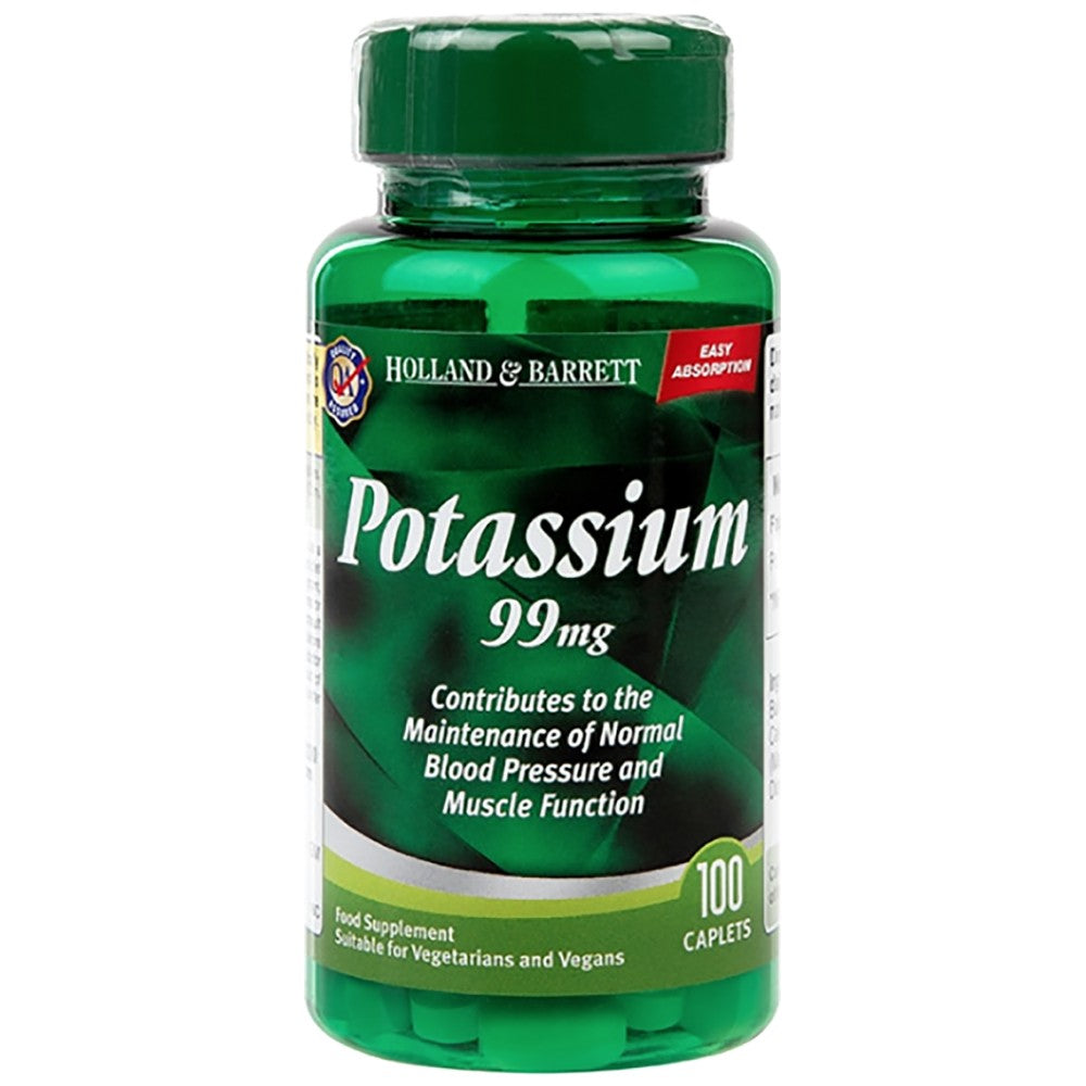 Gluconat de potasiu 99 mg - 100 comprimate