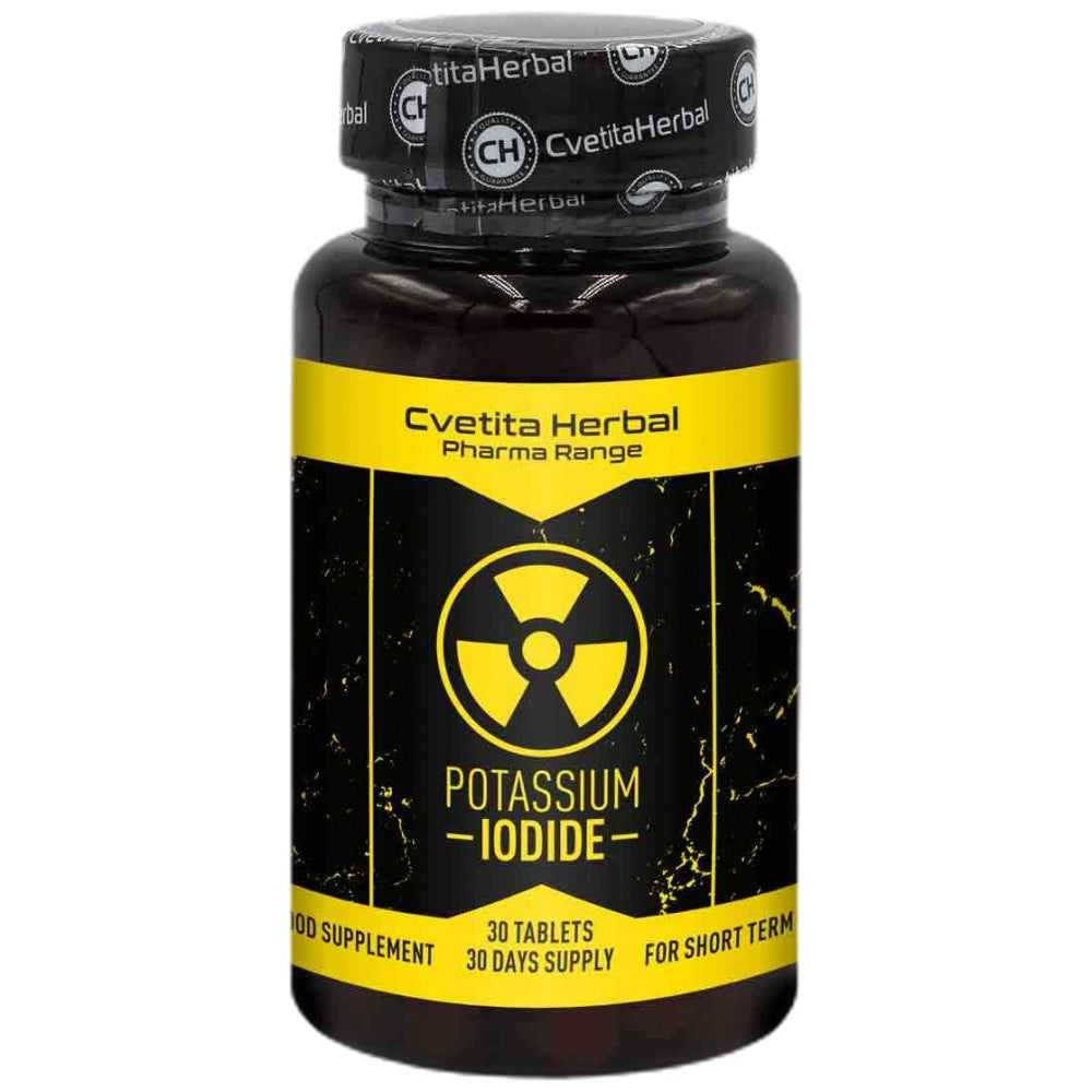 Iodură de potasiu 200 mcg 30 comprimate