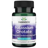 Orotat de potasiu 99 mg 60 capsule