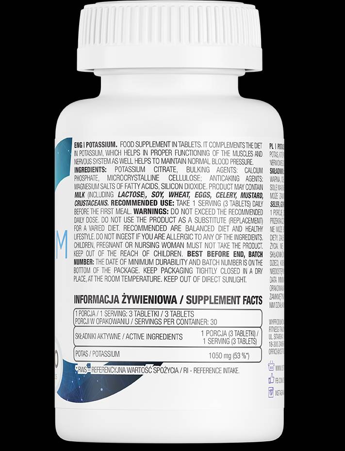 Citrat de potasiu 350 mg 90 tablete
