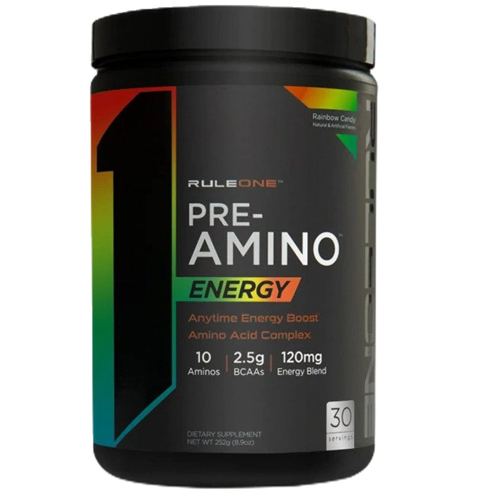 Energie pre-amino | cu ceai verde și cafea organică - 252 grame