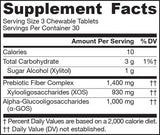 Prebiotic XOS + α-GOS - Prebiotic 90 comprimate masticabile