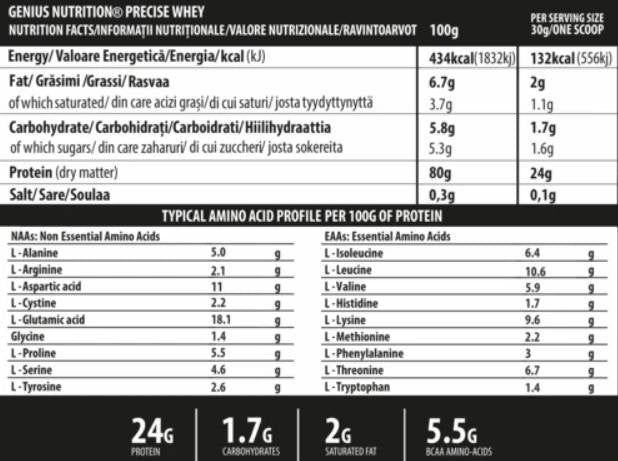 Precise Whey 2000 de grame