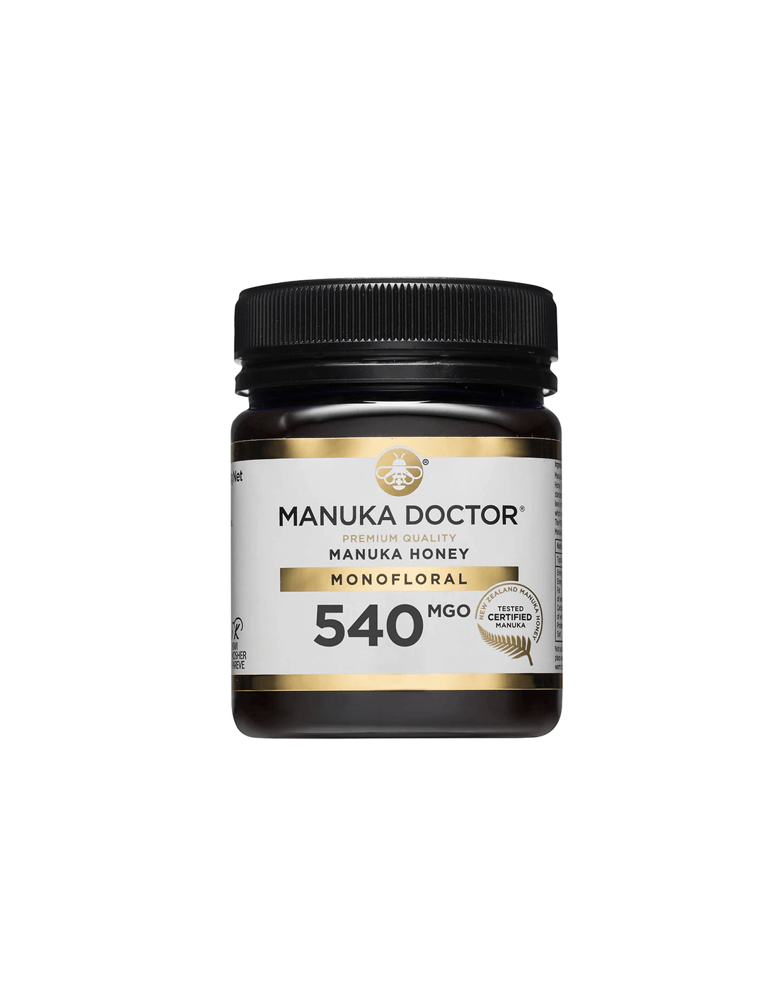 Premium Quality Monofloral 540 MGO - Miere de manuka monoflora, 250 g