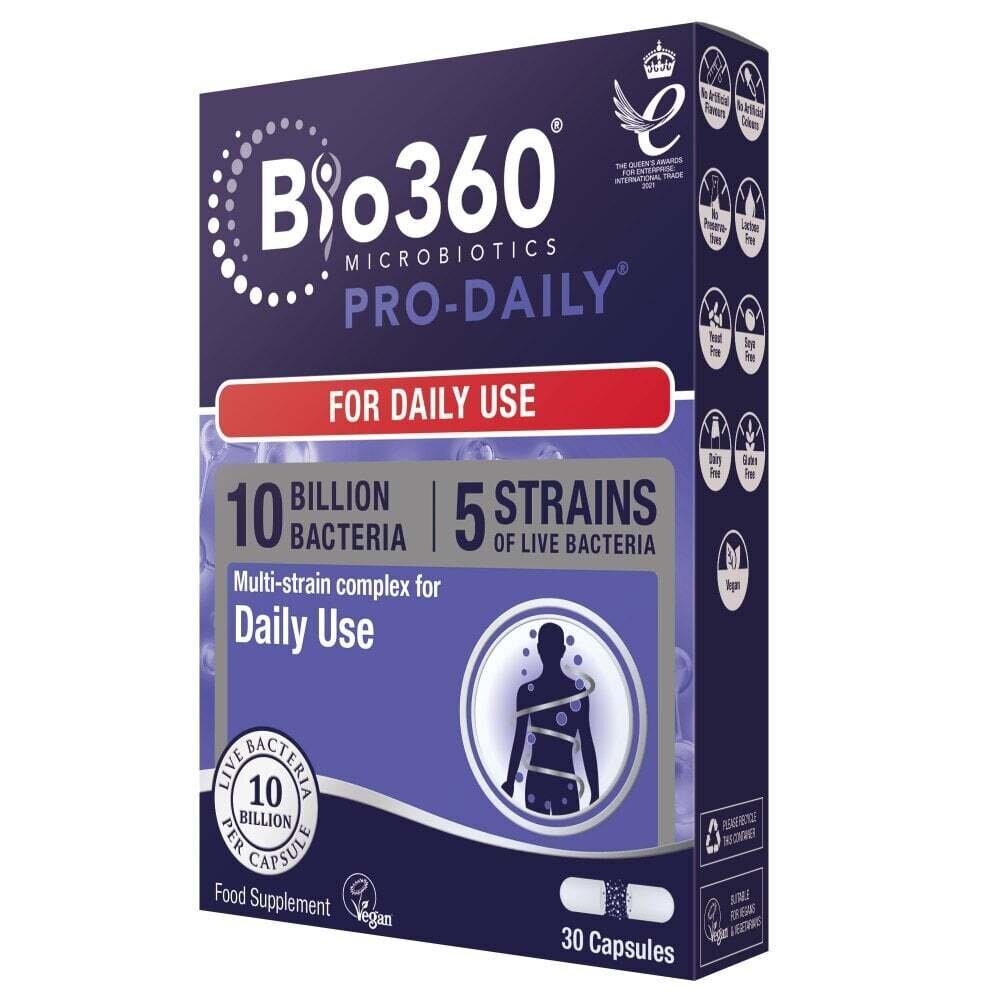 Probiotic Pro-Daily (10 miliarde de bacterii) 10 miliarde. 30 de capsule NaturesAid