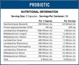 Probiotic | Formula avansată pentru tulpini multiple - 60 de capsule
