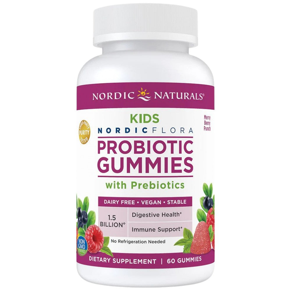 Gummie probiotice pentru copii | 1,5 miliarde de celule active - 60 de gume