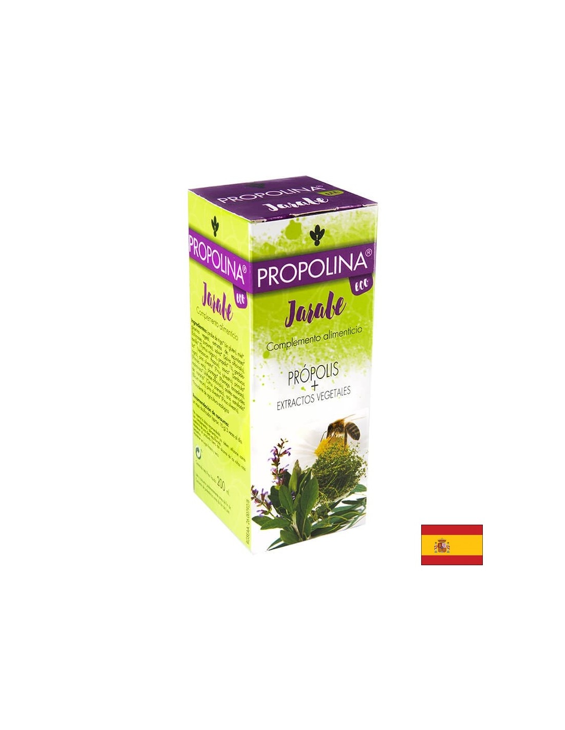 Pentru tuse și dureri de gât - Sirop cu propolis, ierburi și uleiuri esențiale Propolina, 200 ml