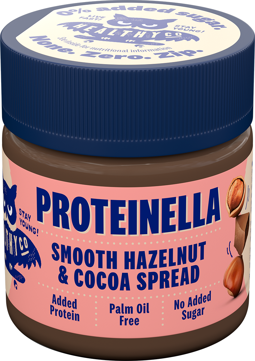 Proteinella Alune și cacao 200 g - ciocolată lichidă fără adaos de zahăr și fără ulei de palmier