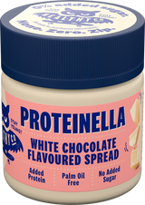 Proteinella White Chocolate 200 g - ciocolata alba lichida fara adaos de zahar si fara ulei de palmier