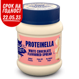 Proteinella White Chocolate 400 g - ciocolata alba lichida fara adaos de zahar si fara ulei de palmier