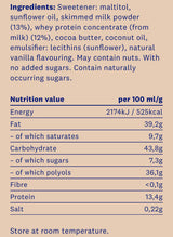 Proteinella White Chocolate 400 g - ciocolata alba lichida fara adaos de zahar si fara ulei de palmier