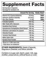 Proven Liver Dtox / Natural Detoxification 60 capsule