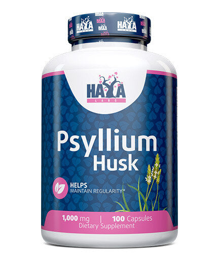 Psyllium Husk 1000 mg. / 100 Caps.