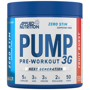Pump 3G Stim-Free | Next Generation Pre-Workout - 375 grams - Nutra Best Europe