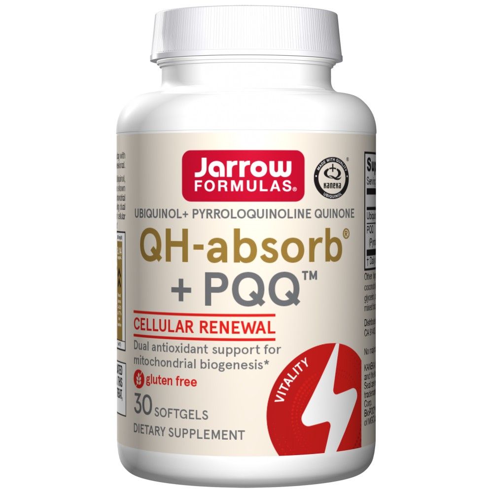 QH + PQQ (ubichinol + pirolochinolină chinonă) - 60 Гел капсули