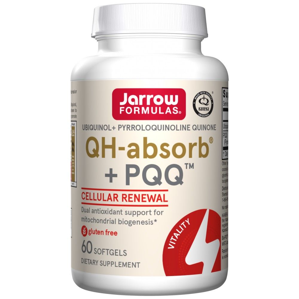 QH + PQQ (ubichinol + pirolochinolină chinonă) - 60 Гел капсули
