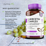 Complex de quercetină cu bromelaină 120 VCaps. Nutravita