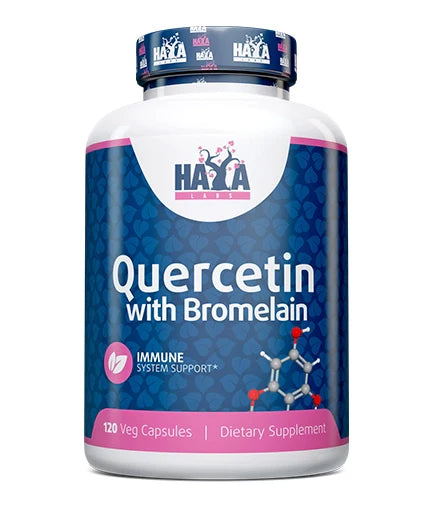 Quercetină cu Bromelaină / 120 Vcaps