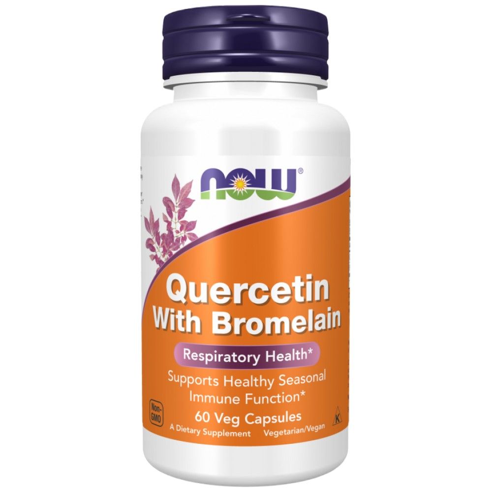 Quercetină cu bromelaină - 60 capsule
