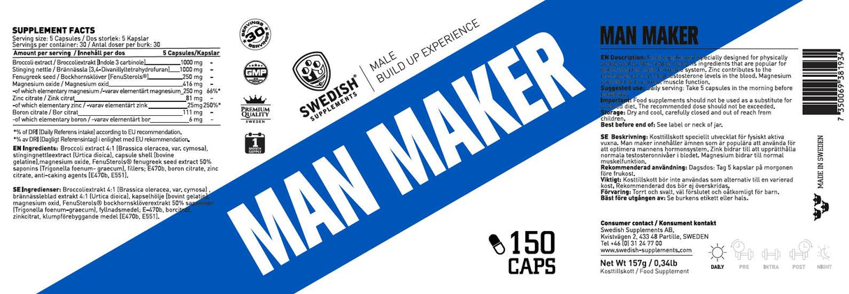 Man Maker - 150 de capsule