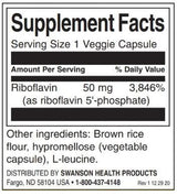 R-5-P Riboflavin-5-Fosfat 50 mg - 60 capsule