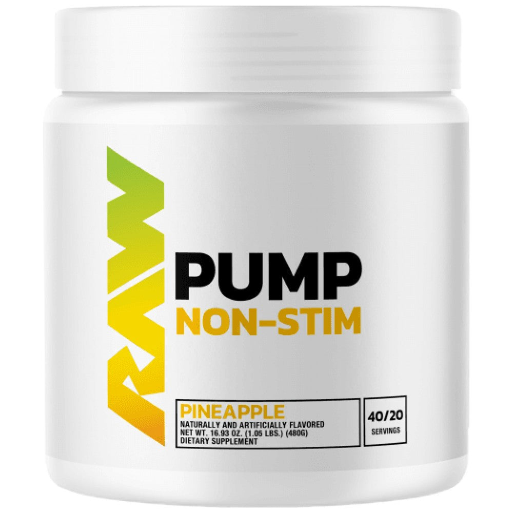 Raw Pump Non-Stim Pre-antrenament | cu nitrosigine - 480 de grame