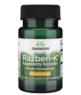 Razberi - K 100 mg | Cetone de zmeură - 60 capsule