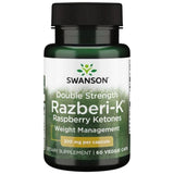 Razberi - K 200 mg | Cetone de zmeură cu dublă putere - 60 capsule