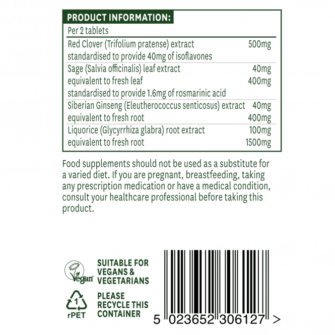 Red Clover Complex (Red Clover Complex) 60 tablete NaturesAid