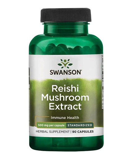 Extract de ciuperci Reishi 500 mg | Standardizat - 90 capsule