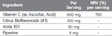 Reînnoiți vitamina C cu bioflavonoide citrice - 60 de tablete