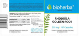 Rhodiola Golden Root 210 mg - 100 capsule